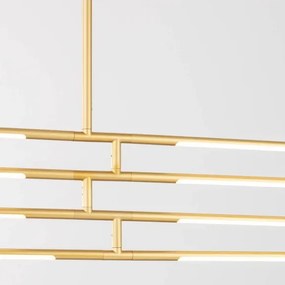 LED luster Raccio 84 zlaté