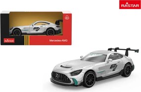 Model auta Mercedes-AMG GT2 RASTAR 1:43 strieborný