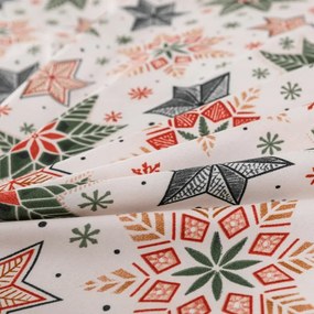 Obliečky z mikrovlákna CHRISTMAS STAR farebné Rozmer obliečky: 70 x 90 cm | 140 x 200 cm