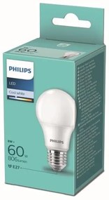 Philips 8719514257580 Žiarovka Philips LED E27, 8W, 806lm, 4000K, biela