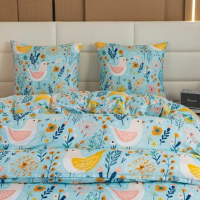 Obliečky z mikrovlákna SPRING TWEET farebné Rozmer obliečky: 70 x 90 cm | 140 x 200 cm