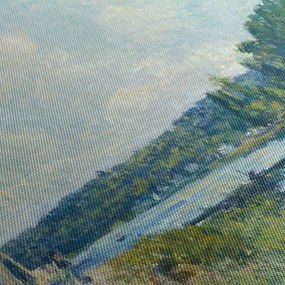 Obraz - Alfred Sisley, The Banks of the Oise, reprodukcia (90x60 cm)