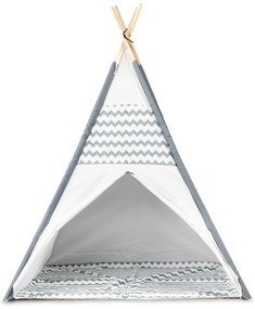 Detské tipi ECOTOYS – stan s podlahou 120x160 cm