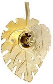 Dizajnová nástenná lampa staroružová - Carballo