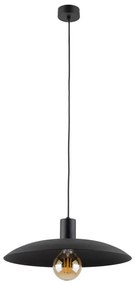 Luster na lanku ASTRA 1xE27/15W/230V pr. 41 cm čierna