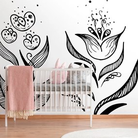Samolepiaca tapeta jemné ľudové ornamenty