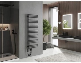 Mexen Neptun, elektrické vykurovacie teleso 1400 x 500 mm, 600 W, čierna, W101-1400-500-2600-70