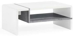 Konferenčný stolík FRED biela/šedá