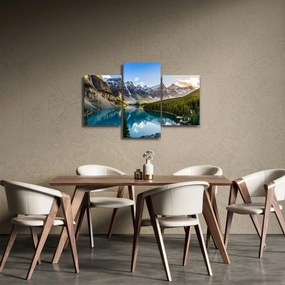 Obraz - Kanada, Národný park Banff, Moraine Lake (90x60 cm)