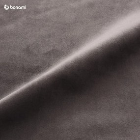 Sada 2 sivých barových stoličiek so zamatovým poťahom Dutchbone, výška 91 cm