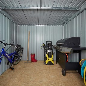 Záhradný domček BestBerg ZDSL-6A / 6,6 m² / 238 x 279 x 203 cm / sivá