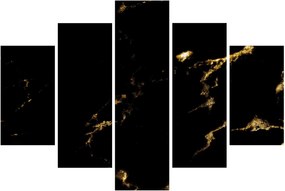 Obraz - Zlaý dekor (150x105 cm)