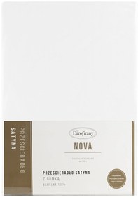 MAKOSATÉNOVÉ PRESTIERADLO NOVA 100X200 CM, VÝŠKA 25 CM BIELE