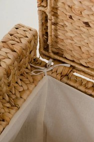 Sedacia lavica COMBO, vodný hyacint, šírka 100 cm, natur