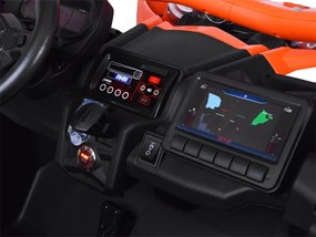 JOKOMISIADA Veľké terénne vozidlo Buggy Can-am Maverick pre 2 osoby PA0287 oranžová