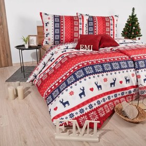 Vianočné obliečky Scandinavia EMI, Štandardný set jednolôžko obsahuje 1x 140x200 + 1x 70x90