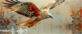 Obraz - Dravý vták (120x50 cm)