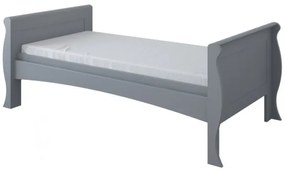 Detská postieľka MASON 3v1, 140x70 cm, sivá