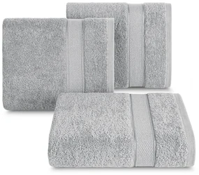 BAVLNENÝ UTERÁK LIANA SADA 6KS 50X90 CM STRIEBORNÁ