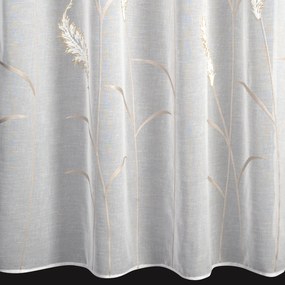 ZÁCLONA NA PÁSKE AURELIA 140X270 CM VZOROVANÁ