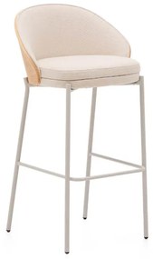 Barová stolička meya 77 cm béžová MUZZA