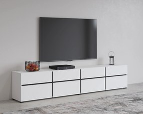 TV stolík/skrinka Crossroad W40 (čierna + biela). Vlastná spoľahlivá doprava až k Vám domov. 1118159