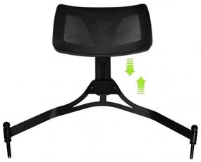 Hliníkové make-up kreslo s opierkou hlavy Beautylushh 9957