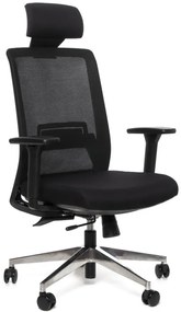 SEGO Kancelárska stolička FRAME čalúnenie BASIC čierna