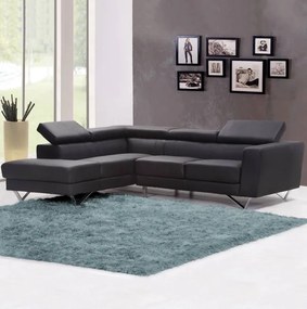 Protišmykový koberec SHAGGY svetlosivý