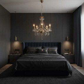 Toolight Toolight, stropné svietidlo 5xE14, EBT015-5CP, zlatá, OSW-01230