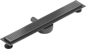 Mexen Flat 360° M08 sprchový žľab 60 cm, brúsený grafit, 1E25060-40