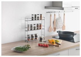 Polica na korenie s 3 poschodiami Metaltex Kumino