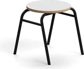 Stolička ALTUS, výška 380 mm, antracit/šedá