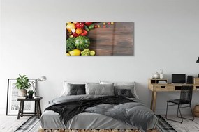 Obraz plexi Melón paradajky kôpor 125x50 cm