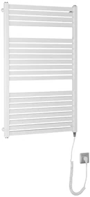 Aqualine Aqualine, TONDI-E elektrické vykurovacie teleso, rovné, 600x970 mm, 400W, biela, DE460T