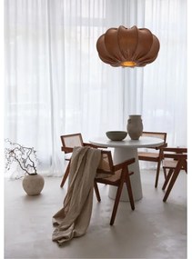 Závesný luster CAFEE na lanku, 1xE27/40W/230V, priemer 52 cm, hnedý