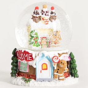 Vianočná dekorácia RONIE snehová guľa 755194