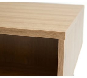 Konferenčný stolík v prírodnej farbe 60x110 cm Pensacola – Unique Furniture