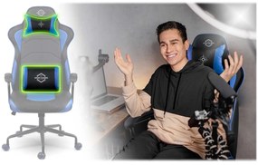 Herná stolička Sofotel Yasuo 2591 - modrá