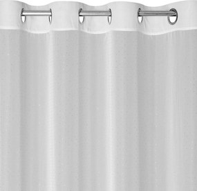 ZÁCLONA NA KRÚŽKOCH ARIADNA1 140X250 CM BIELA