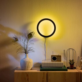 Philips Hue Sana nástenná LED, RGBW, čierna