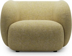 Žlté kreslo Kate – Micadoni