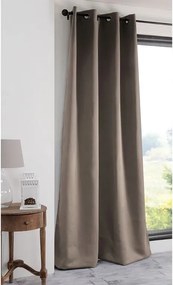 Zatemňovací záves blackout NOTTE ľanový 135 x 250 cm sada 2 ks