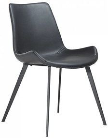 HYPE ČALÚNENÁ STOLIČKA black/black