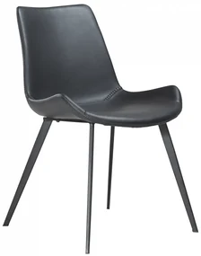 HYPE ČALÚNENÁ STOLIČKA black/black