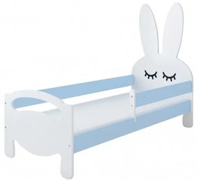 Detská posteľ BUNNY, modrá