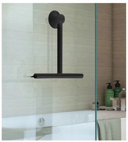 Čierna stierka s držiakom 22 cm Gedy Gummy – Sapho