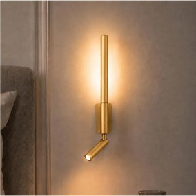 BRILAGI - LED nástenné bodové svietidlo VIXON LED/3W/230V + LED/5W zlaté CRI 90