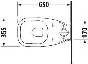 Duravit 21180900002 - WC kombi D-CODE keramika/lesklá biela