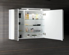 Sapho Sapho, LUCIE galérka s LED osvetlením, 106x70x17cm, biela, LU105-0030